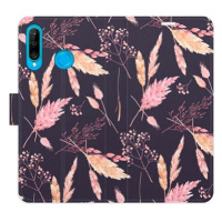 iSaprio flip pouzdro Ornamental Flowers 02 pro Huawei P30 Lite