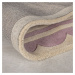 Flair Rugs koberce Ručně všívaný kusový koberec Lois Scallop Purple - 120x170 cm