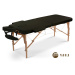 Fabulo, USA Dřevěný masážní stůl Fabulo UNO Set (186x71cm, 9 barev) Barva: černá