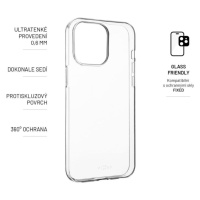 Ultratenké silikonové pouzdro FIXED Skin pro Apple iPhone 15 Pro Max, transparentní