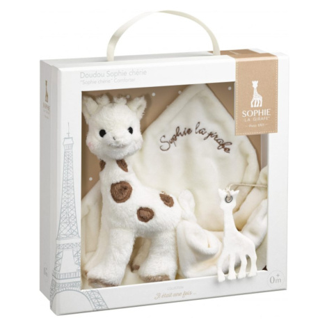 Vulli Dárkový set Sophie Chérie (žirafa + mazlík)