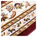 Flair Rugs koberce Kusový koberec Sincerity Royale Sherborne Red kruh Rozměry koberců: 133x133 (