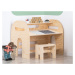 ADEKO Dětský stůl s židličkou KOSMOS barva: natur