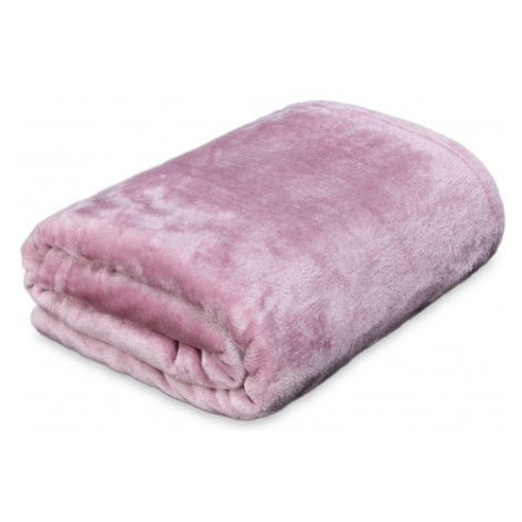 Flanelová deka Viktoria 140x200 cm, růžová Asko