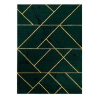 Dywany Łuszczów Kusový koberec Emerald geometric 1012 green and gold - 200x290 cm