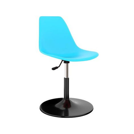 Otočné jídelní židle 2 ks modré PP SHUMEE