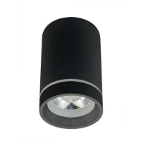 LED Stropní bodové přisazené svítidlo AZzardo Bill black AZ3376 10W 850lm 4000K IP20 6,5cm černé
