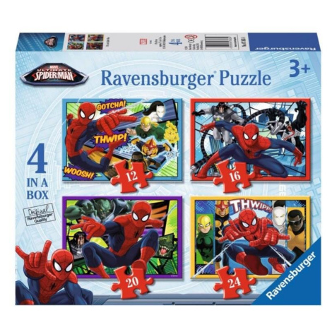 Ravensburger 07363 puzzle disney spider-man 12/16/20/24 dílků
