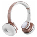 Bluetooth sluchátka EVOLVEO SupremeSound 8EQ s reproduktorem a ekvalizérem 2v1, růžová