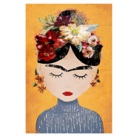 Ilustrace Frida (Yellow Version), Treechild, (26.7 x 40 cm)