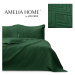 Přehoz na postel AmeliaHome Ophelia III lahvově zelený