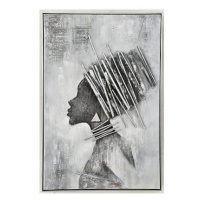 Obraz na plátně s rámem Žena 82,5x122,5 cm