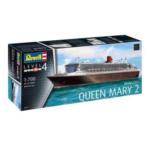 Plastic ModelKit loď 05231 - Queen Mary 2 (1:700) Revell