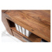 LuxD Luxusní TV stolek Timber masiv 135 cm