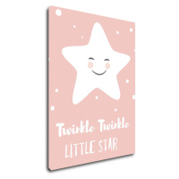 Impresi Obraz Pink twinkle twinkle little star - 30 x 40 cm