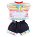 Oblečení T-shirt&Shorts Little Artist Ma Corolle pro 36 cm panenku od 4 let