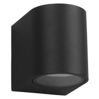 Venkovní nástěnné svítidlo OVALIS 1xGU10/60W/230V IP44 černá