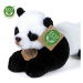 Plyšová panda ležící 18 cm ECO-FRIENDLY