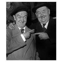 Fotografie Stan Laurel And Oliver Hard, 1947, (35 x 40 cm)