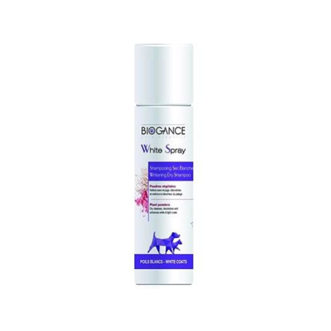 Biogance White spray -suchý šampon na bílou srst 300 ml