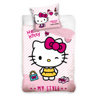 Carbotex Dětské povlečení Hello Kitty My Style