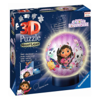 Ravensburger Puzzle-Ball Gabby's Dollhouse 72 dílků (noční edice)