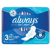 Always Ultra Hygienické Vložky Day & Night (V3) S Křidélky  ks