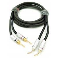 Nakamichi Reproduktorový kabel 2x2,5 Ofc kolíky 0,5m
