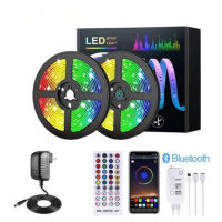 LED RGB pásek Datram DD-007App, SMD5050, IP20, 15 m (3x5 m)