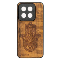 Dřevěné Pouzdro Bewood pro Xiaomi 14T Hamsa Imbuia