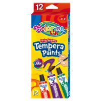 Colorino temperové barvy, tuba, 12 ml, 12 barev