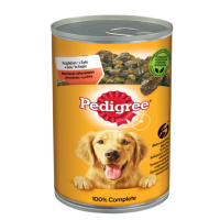 Pedigree krmivo v konzervě s hovězím masem v želé 400 g