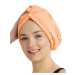 Chanar s.r.o Rychleschnoucí froté turban na vlasy, oranžový