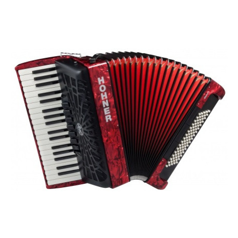 Hohner Bravo III 120 red (SilentKey)