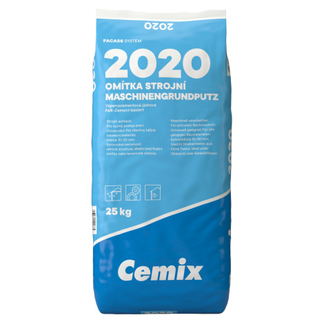 Omítka jádrová Cemix 2020 strojní 25 kg
