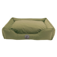 Petlando Paul pelíšek pro psy, olivově zelený M 90 × 70 × 19 cm