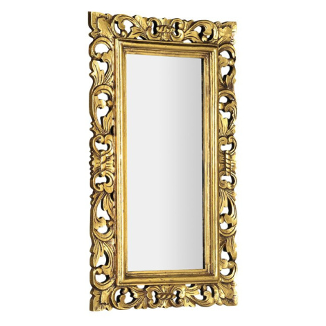 SAMBLUNG zrcadlo v rámu, 40x70cm, zlatá IN110 Sapho
