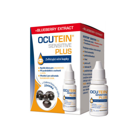 OCUTEIN SENSITIVE PLUS oční kapky 15ml+Fresh 15tob