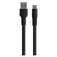 USB-C datový kabel 1m WK Design WDC-066a Černý