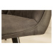 LuxD Designová židle Francesca, antracit
