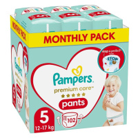 PAMPERS Premium Care 5 12-17 kg 102 ks