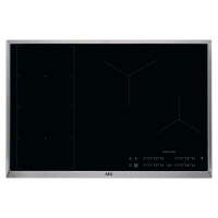 AEG IKE84471XB Vestavná indukční varná deska 80 cm FlexiBridge Hob2hood IKE84471XB