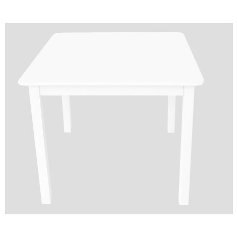 Dětský stolek Pantone 60x60 cm, bílý Asko