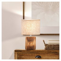 FISCHER & HONSEL Textilní stolní lampa Malik