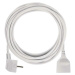 EMOS Prodlužovací kabel 7 m / 1 zásuvka / bílý / PVC / 1,5 mm2 P0117R
