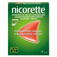 NICORETTE Invisipatch 25 mg/16 náplast 7 kusů