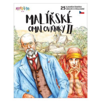 Malířské omalovánky II (25 slavných českých obrazů k vymalování) - kniha z kategorie Pro dospělé