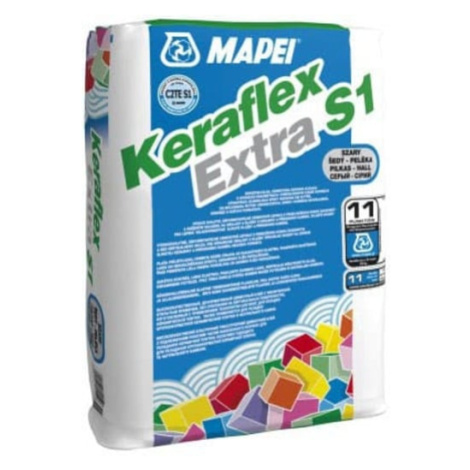 Lepidlo Mapei Keraflex Extra S1 šedá 25 kg C2TE S1 KERAFLEXEXTRA