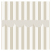 Dekornik Tapeta rustikální béžová bílá 280x50 cm