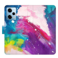 iSaprio flip pouzdro Abstract Paint 05 pro Xiaomi Redmi Note 12 Pro 5G / Poco X5 Pro 5G